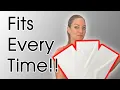 Envelope Hack The Perfect Tri-Fold Every Time Folding Trick Learned from Secretary School