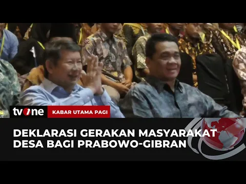 GEMA Desa Deklarasi Dukungan kepada Prabowo-Gibran