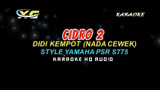 Download CIDRO 02 - KARAOKE TANPA VOKAL - NADA CEWEK (High Quality AUDIO) MP3