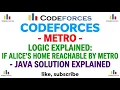Codeforces - Metro
