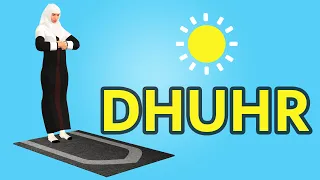 How to pray Dhuhr for woman beginners - with Subtitle
