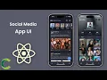 Social Media App UI in React Native Instagram Clone in React Native SocialMagic