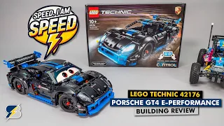 LEGO Technic 42176 Porsche GT4 e-Performance detailed review - not slow, but is it the fastest?