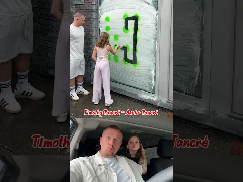 Hahaha, what is she doing? 🤣 #shorts #reels #timothytancre #daughter