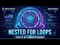 Nested For Loops Explained Simply ICSE Class Java Bidyutraj s Tuition