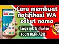 Download Lagu Cara Mengubah Nada Dering Wa Menyebut Nama Pengirim