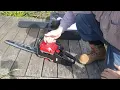 Unbox and How to Start a Craftsman Chainsaw