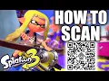 HOW TO Scan QR Codes in Splatoon 3