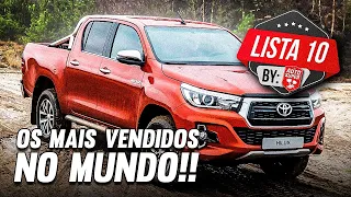 10 CARROS MAIS VENDIDOS NO MUNDO