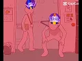 Team Umizoomi meme Little Trouble dances in front of Big Trouble