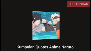 kumpulan quotes anime naruto kata bijak naruto 