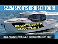2026 Absolute 48 Coupe For Sale - Walkthrough Tour Yachts