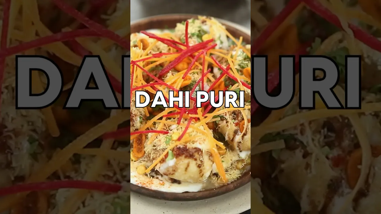 Are you missing out on the best Dahi Puri recipe? #shorts #youtubeshorts #dahipuri #streetfood