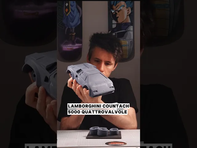 Lamborghini Countach | ORIGINALS | Model kit car video thumbnail