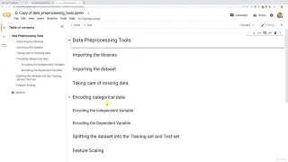 Importing the Libraries Machine Learning - Lecture 02