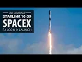 Live SpaceX Falcon 9 rocket launches 29 Starlink satellites from Cape Canaveral
