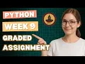 Python Week 9 Graded Assignment IITM BS Degree
