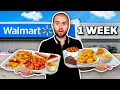 I Only Ate Walmart Fresh Food For 1 WEEK CHALLENGE