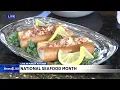 A chef from Bonefish Grill shows us some delicious dishes from the sea