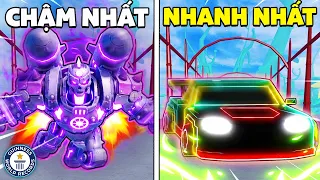 Trái Ác Quỷ Chậm Nhất Đến Nhanh Nhất Trong Blox Fruits Update 30 | Roblox