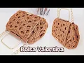 CROCHET BAG WITH FLOWER PATTERN AND SOPHISTICATED Bag