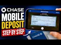 How to Deposit Checks on Chase Mobile App from Your Phone Chase QuickDeposit Step by Step