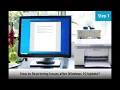 Fix HP Printer Issues After Windows 10 Solved