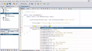 Learn Java IO Storing String Data Into A File Using Java ByteStreams