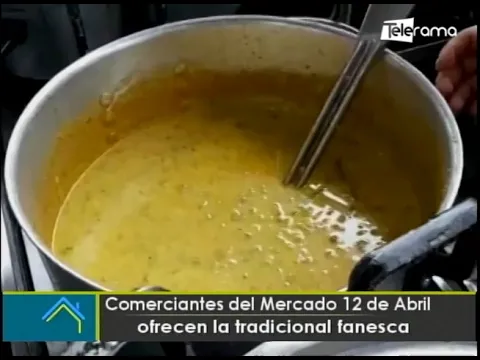 Comerciantes del Mercado 12 de Abril ofrecen la tradicional fanesca