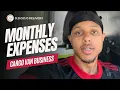 Monthly Expenses - Cargo Van Business