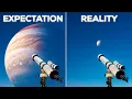 Planets Live View Through a Telescope Expectation vs Reality