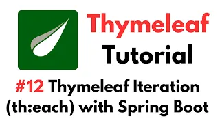 Thymeleaf Tutorial Thymeleaf Looping or Iteration th each with Spring Boot