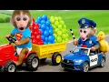 Download Lagu Macaco bon bon foi para a fazenda colher uvas para fugir da sala de doces coloridos | Bon Bon Brazil