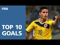 Download Lagu TOP 10 GOALS | 2014 FIFA World Cup Brazil
