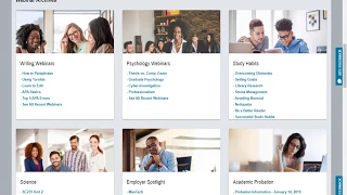 Access the Webinar Calendar and Archives