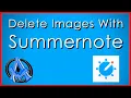 Delete Images Off Server In Summernote with php mysql jquery and ajax