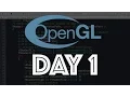 Creating A Modern OpenGL Game Engine - Day 1