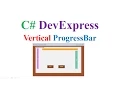 C WinForms DevExpress - Vertical Progress Bars with BackGroundWorker