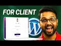 How to Create Custom WordPress Dashboard For Clients