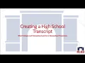 How to Create a High School Transcript Homschool How To