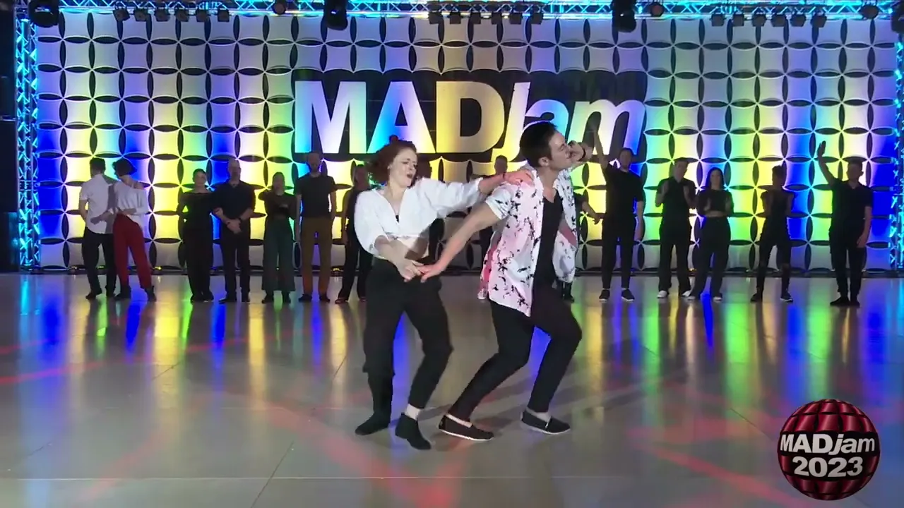 Jordan Frisbee & Alyssa Glanville - MADjam 2023 Champions Strictly Swing 1st Place