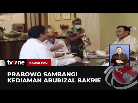 Prabowo Kunjungi Kediaman Aburizal Bakrie, Pembahasan Berlangsung Tertutup