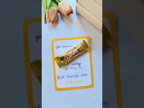 Teacher's day card idea #shorts #trending #youtubeshorts #viralvideo #kidsvideo #yt