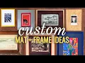 How I Made Old Frames Look Chic NOT DIY d 20 EASY Framing Tricks
