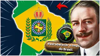 RESTAUREI o IMPÉRIO DO BRASIL em 1936 😱 - Hearts of Iron 4 Trial of Allegiance