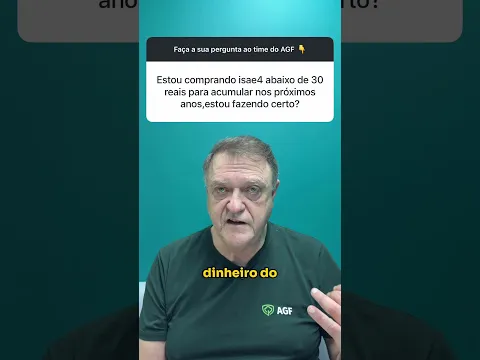 ISAE4 abaixo de R$ 30 é uma boa opção? #bolsadevalores