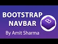 Navbar in Bootstrap 4 Bootstrap Tutorial 2020 Navbar Part - 1