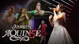 Mula sa isang pangarap patungong Araneta! 🥹 Journey to AQUINSE... | Love Angeline Quinto