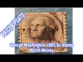 GEORGE WASHINGTON 1962 STAMP PRICE UPDATE