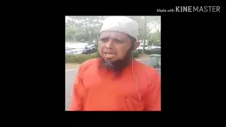 wanita kristen marah bawa masuk anjing kedalam masjid 